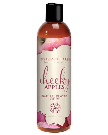 Intimate Earth Oral Pleasure Glide-Cheeky Apples 4oz