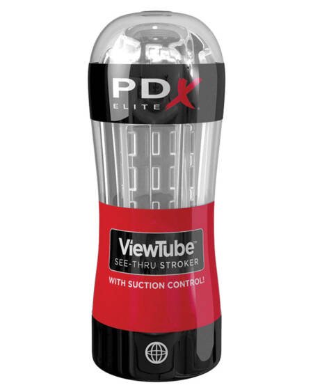 PDX Elite ViewTube Stroker-Clear