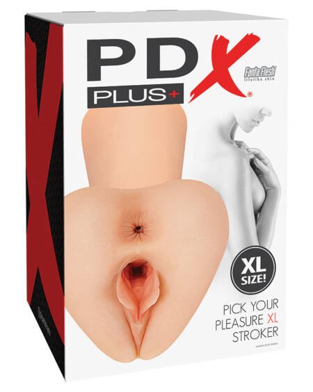PDX Plus Pick Your Pleasure Stroker XL-Light