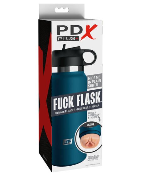 PDX Plus Fuck Flask Private Pleaser-Light
