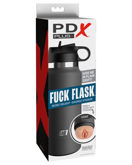 PDX Plus Fuck Flask Secret Delight-Light