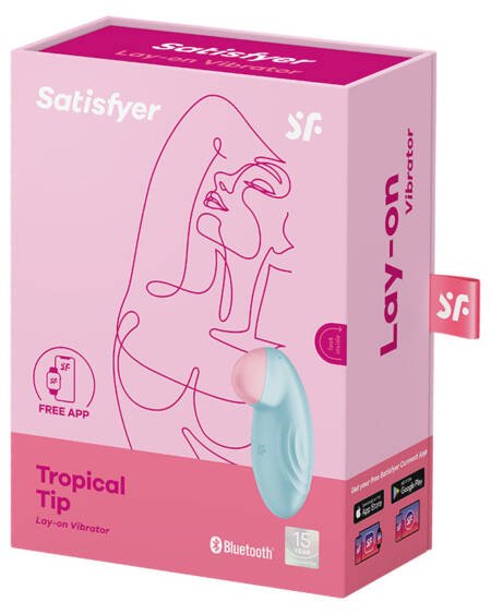 Satisfyer Tropical Tip-Light Blue