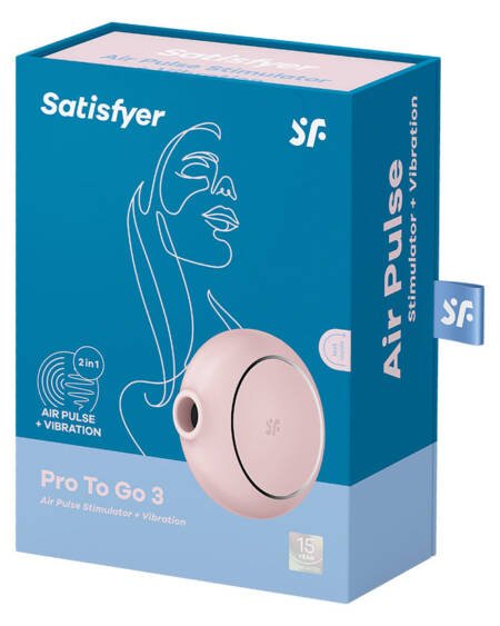 Satisfyer Pro To Go 3-Rose