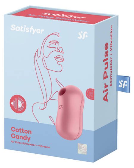 Satisfyer Cotton Candy-Light Red