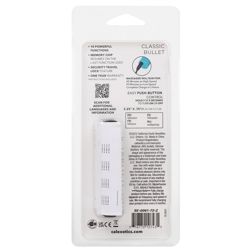 Turbo Buzz Classic Bullet-Blue - Image 4
