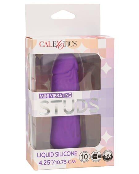 Mini Vibrating Studs-Purple