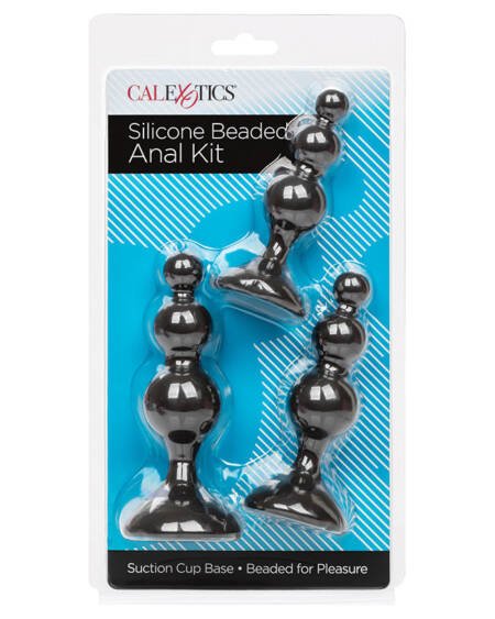 Silicone Beaded Anal Kit