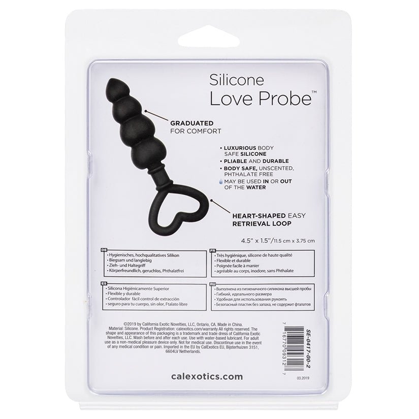Silicone Love Probe-Black - Image 4