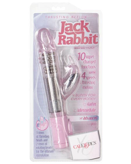 Jack Rabbit Thrusting Action-Pink 4.75