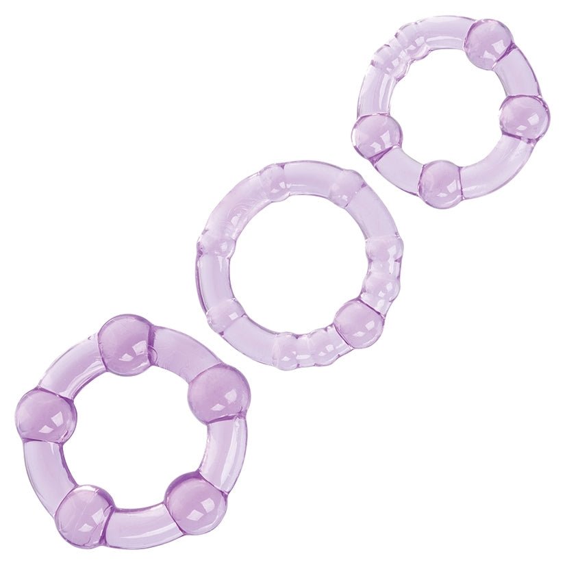 Island Rings-Purple 3Pk - Image 2
