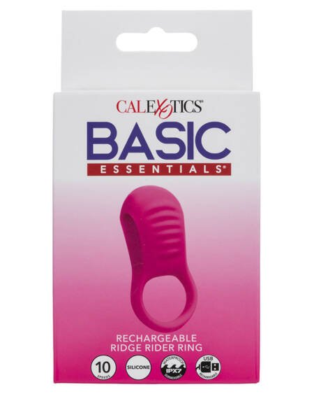 Basic Essentials Rechargeable Ridge Rider Ring