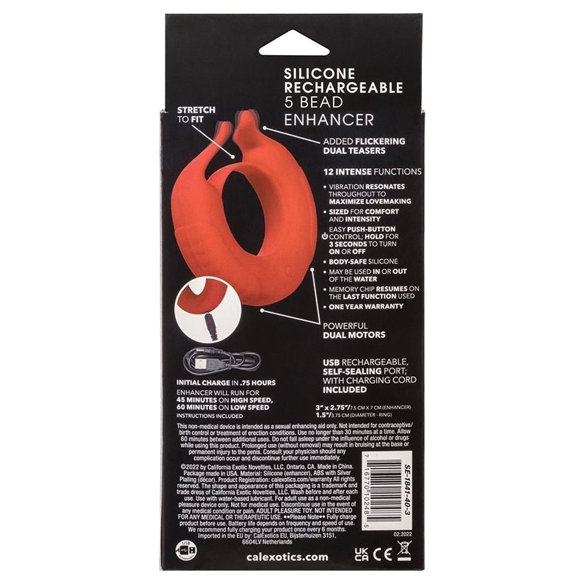 Silicone Rechargeable Taurus Enhancer - Image 4