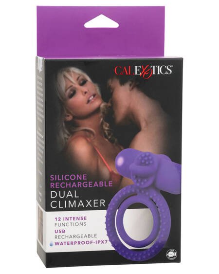 Silicone Rechargeable Dual Climaxer