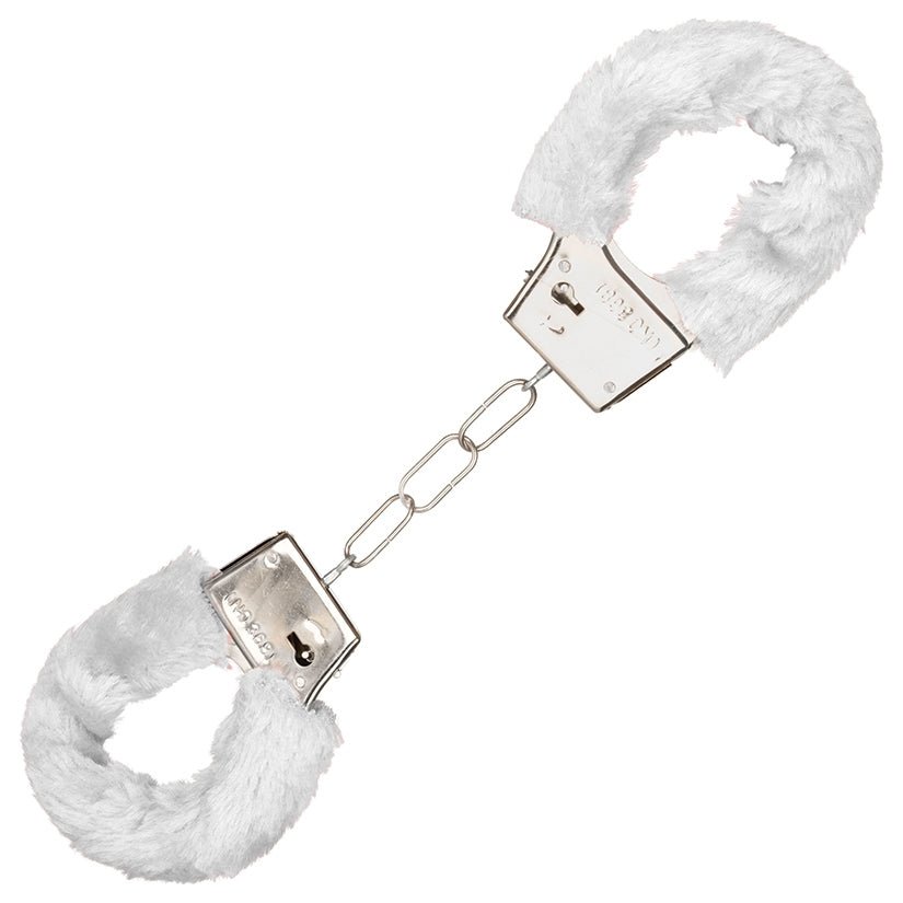 Playful Furry Cuffs-White - Image 2