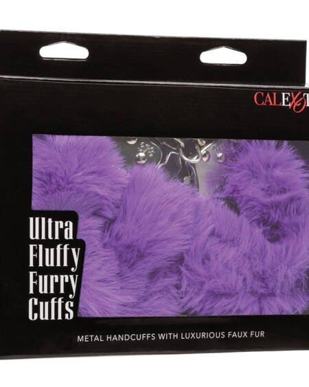 Ultra Fluffy Furry Cuffs-Purple