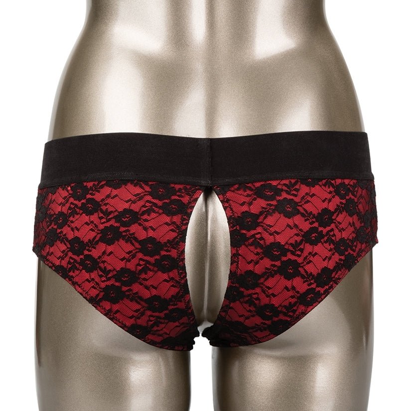 Scandal Crotchless Pegging Panty Set L/XL - Image 6