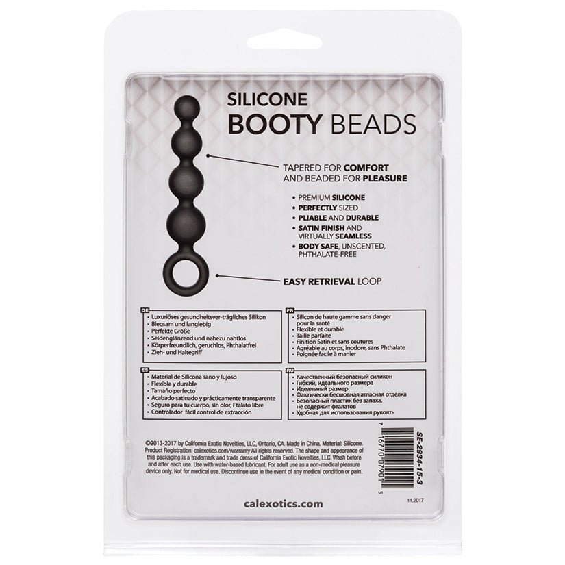 Silicone Booty Beads-Black - Image 3