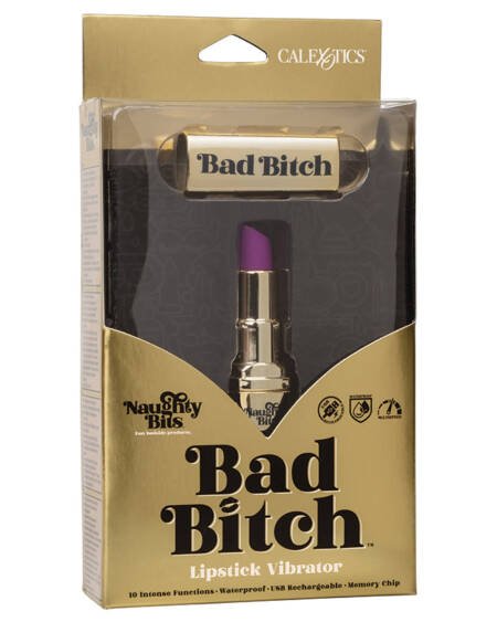 Naughty Bits Bad Bitch Lipstick Vibrator