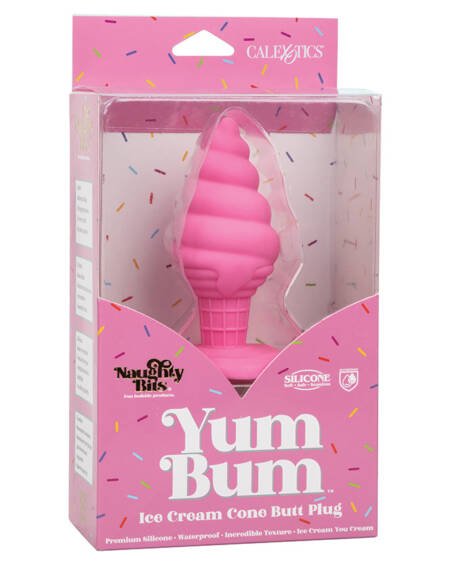 Naughty Bits Yum Bum Ice Cream Cone Butt Plug