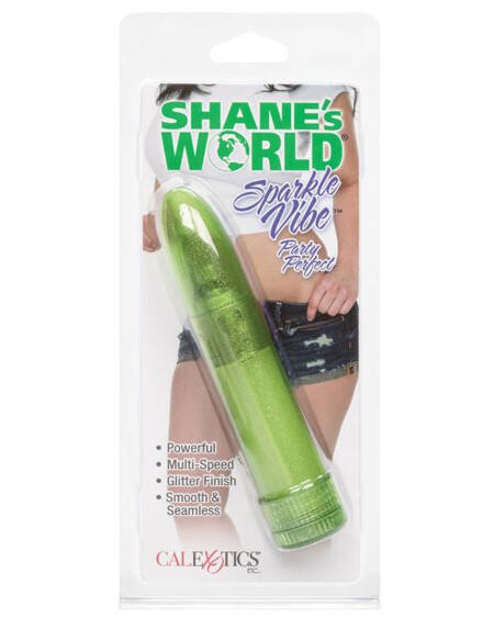 Shane's World Sparkle Vibe-Green 4.5