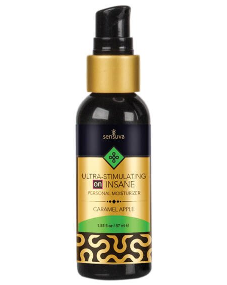 Sensuva Ultra-Stimulating On Insane Moisturizer-Caramel Apple 2oz