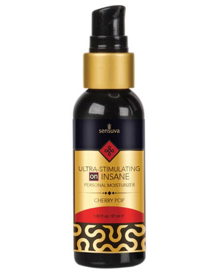 Sensuva Ultra-Stimulating On Insane Moisturizer-Cherry Pop 2oz