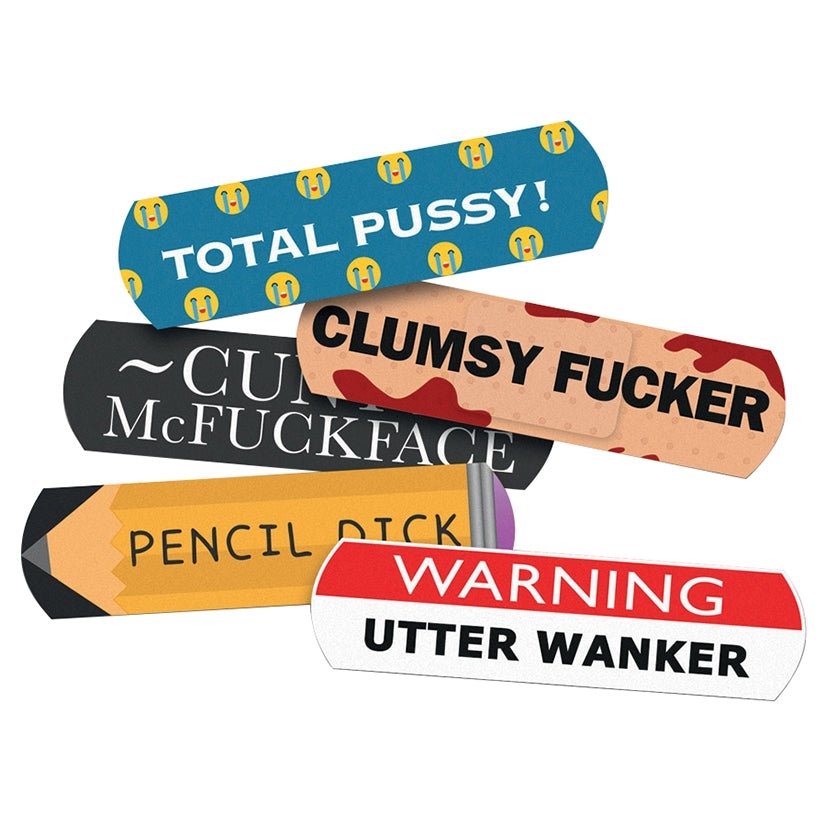 Add Insult to Injury Bandaids Display of 12 - Image 2