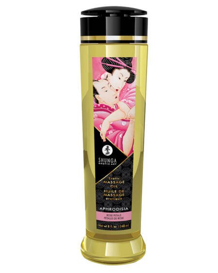 Shunga Erotic Massage Oil Aphrodisia-Roses 8oz