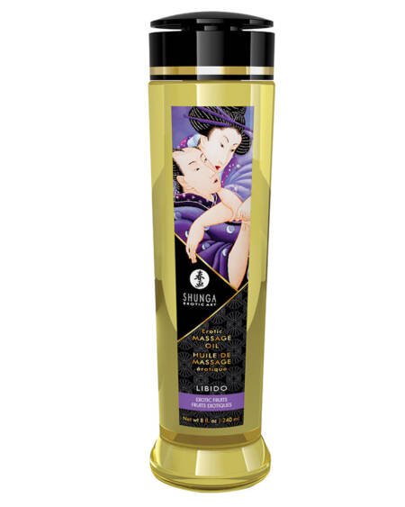 Shunga Erotic Massage Oil Libido-Exotic Fruit 8.5oz