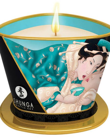 Shunga Massage Candle-Island Blossoms 5.7oz