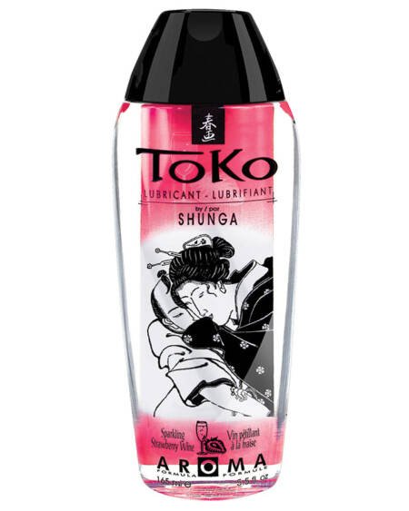 Shunga Toko Aroma Lube-Sparkling Strawberry Wine 5.5oz
