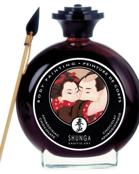 Shunga Body Painting-Aphrodisiac Chocolate 3.5oz