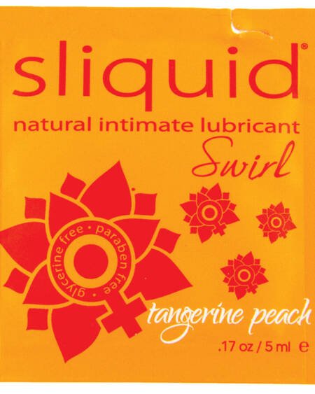 Sliquid Swirl Foil Packet-Tangerine Peach .17oz