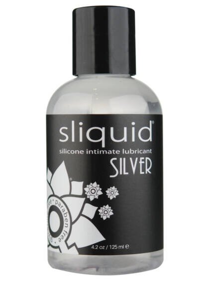 Sliquid Silver Enhanced Silicone Lube 4.2oz