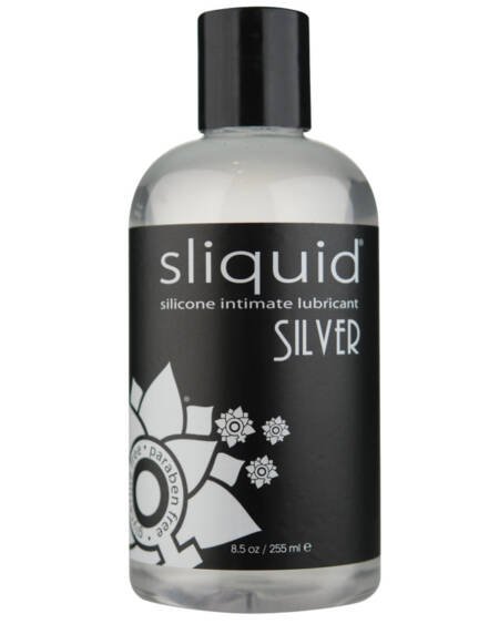 Sliquid Silver Enhanced Silicone Lube 8.5oz