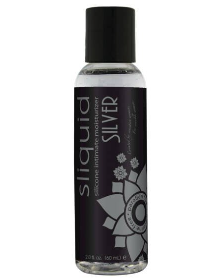 Sliquid Silver Enhanced Silicone Lube 2oz