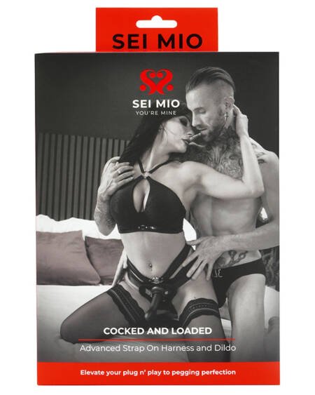 SEI MIO Cocked & Loaded Advanced Strap On Harness and Dildo