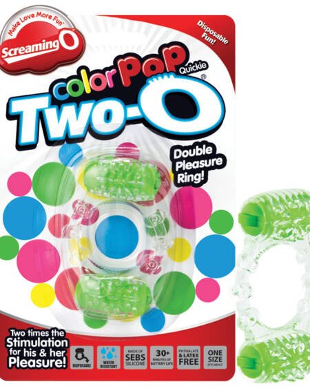 Screaming O ColorPoP Quickie Two-O-Green