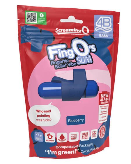 Screaming O 4B Fingo Slim-Blueberry