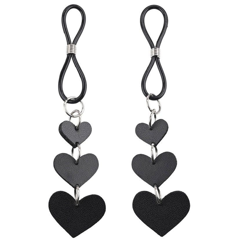 S&M Heart Nipple Ties - Image 2