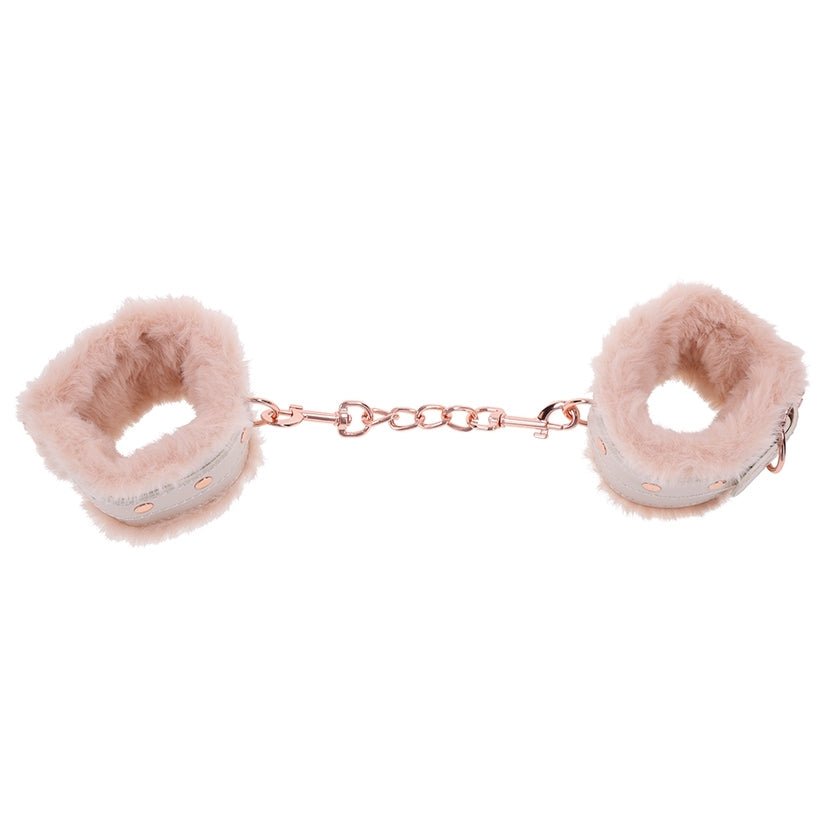 S&M Peaches Ôn CreaMe Fur Handcuffs - Image 2