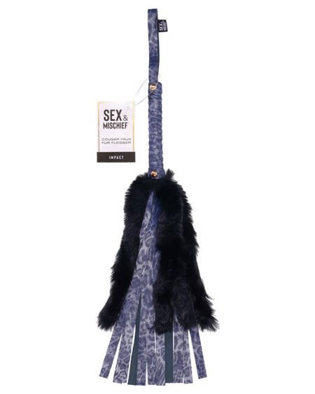 Cougar Faux Fur Flogger