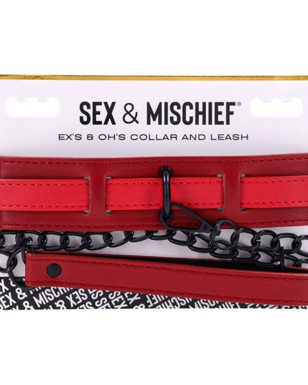 Ex's & Oh's Collar and Leash