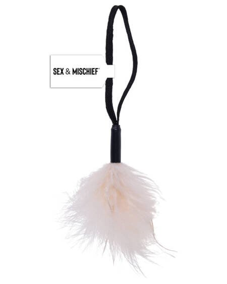 Wrist Feather Tickler-White