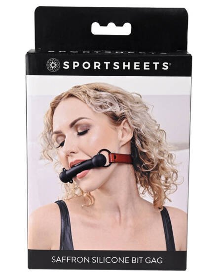 Saffron Silicone Bit Gag