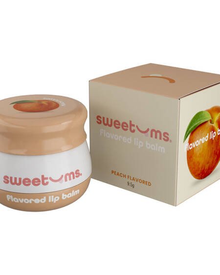 Sweetums Flavored Lip Balm-Peach