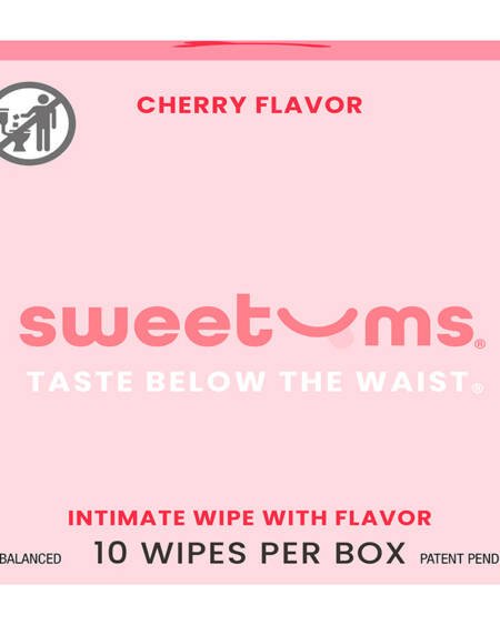 Sweetums Flavored Wipes-Cherry