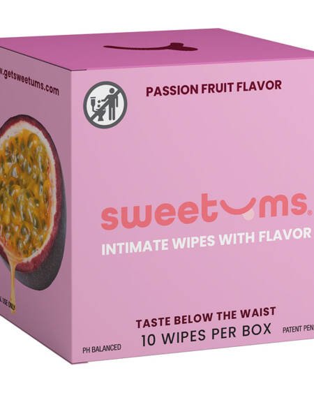 Sweetums Flavored Wipes-Passion Fruit