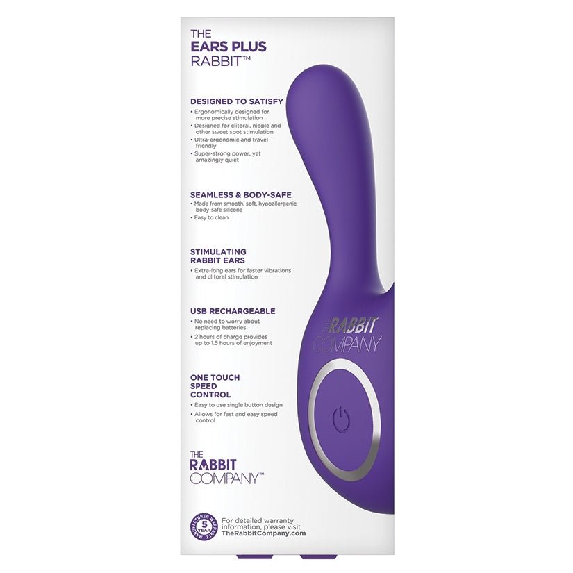 The Ears Plus Rabbit-Purple - Image 3