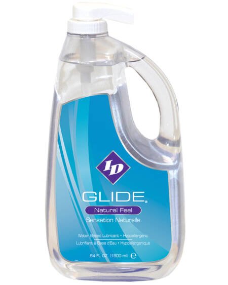 ID Glide Natural Feel Lubricant 64oz  (Pump)